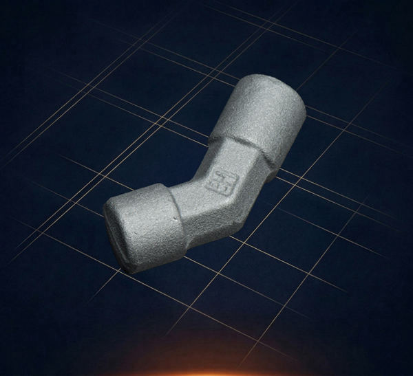 Forged Hydraulic Elbows 2 Way 45 Degrees