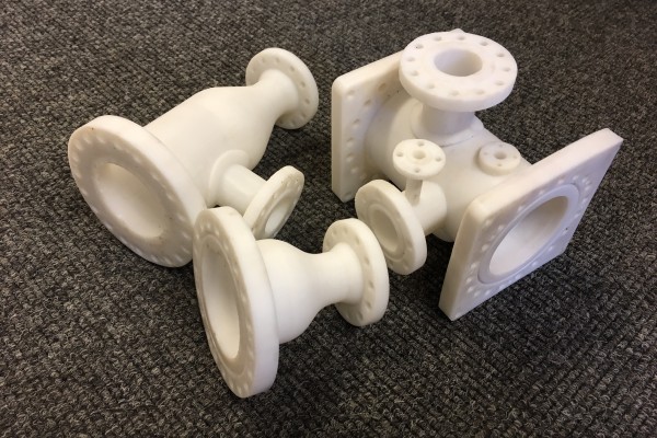 3D printed component model