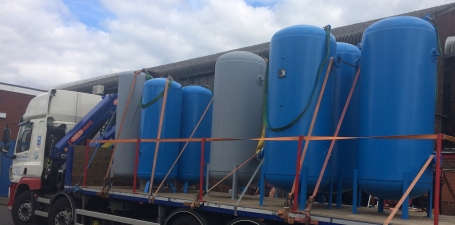 Air Receivers — manufactured to BS 5169